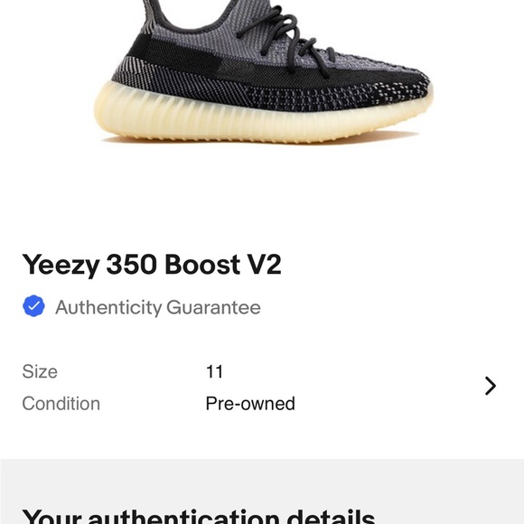 Black/Grey Yeezys - Picture 5 of 6